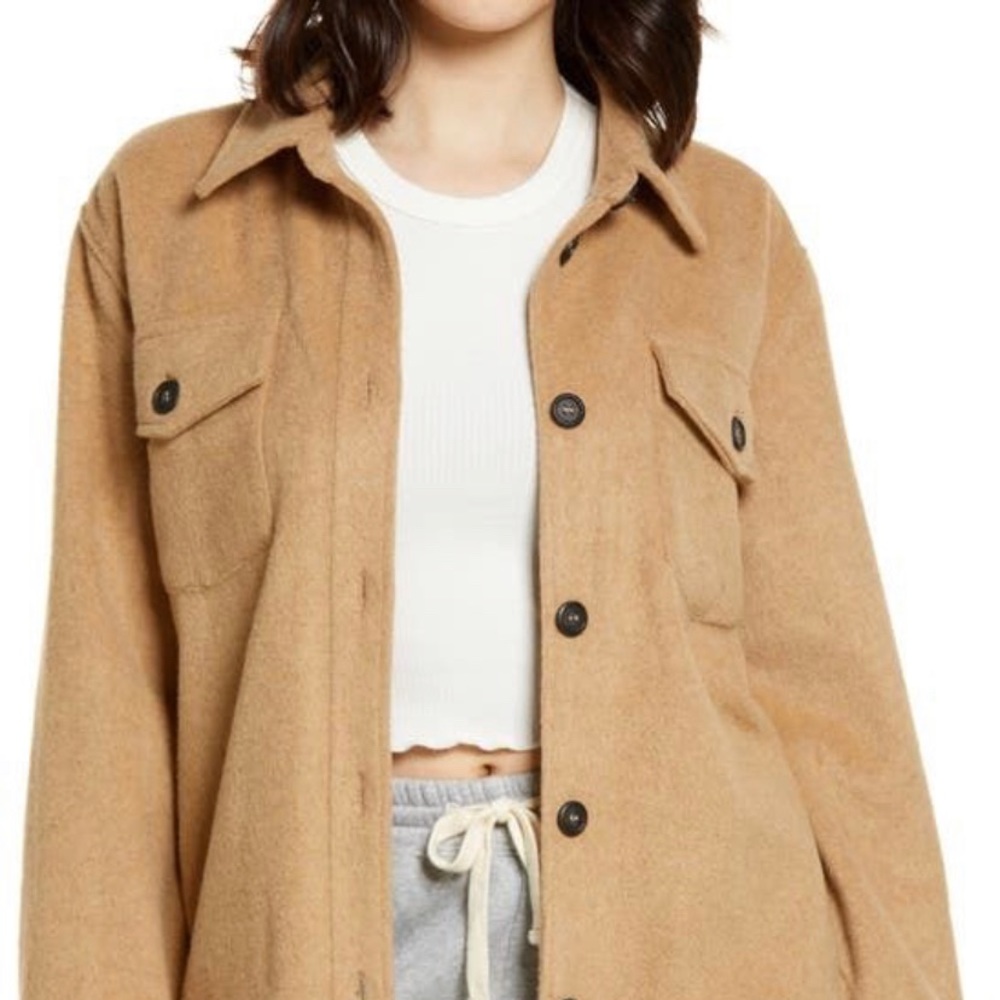 Thread & supply shirt jacket